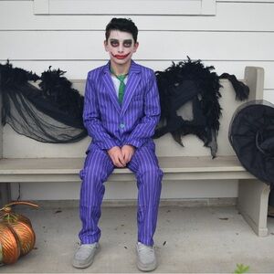 Kids Joker Halloween Costume